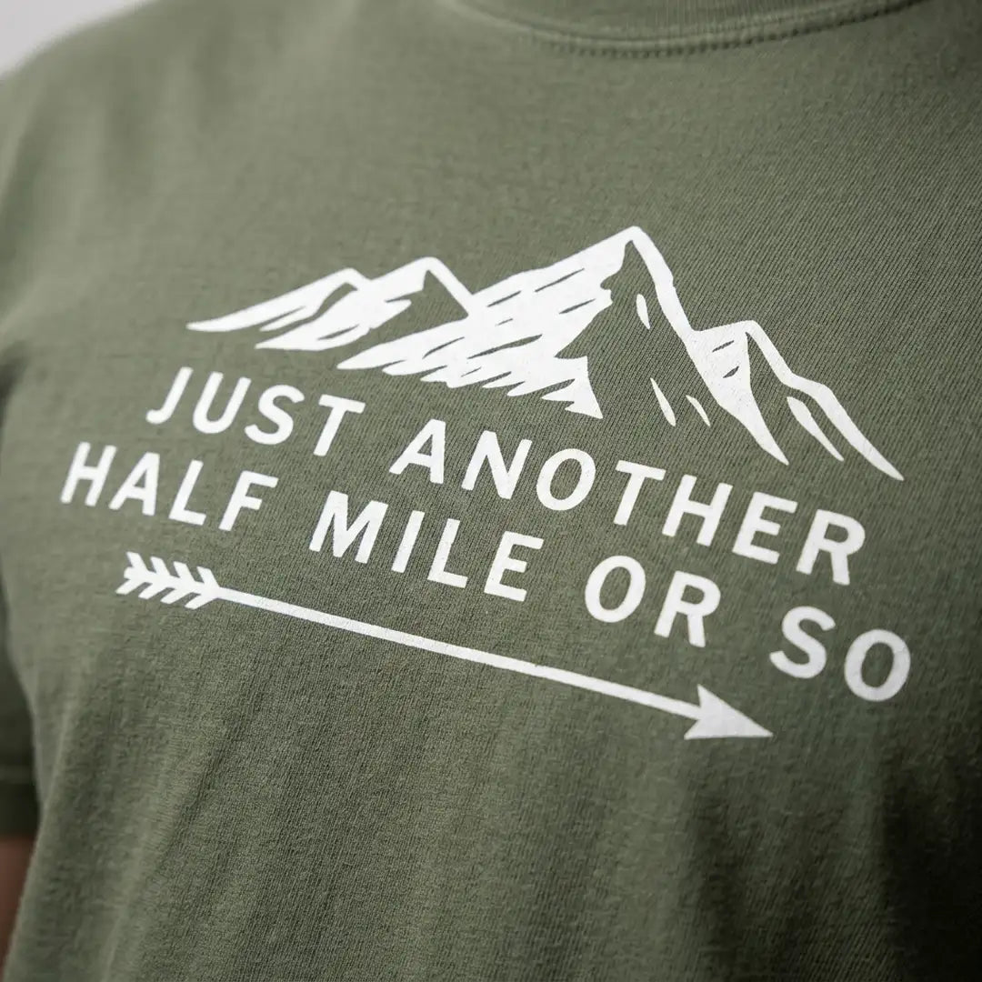 Just Another Half Mile Or So T-Shirt Outdoor Nature Tee