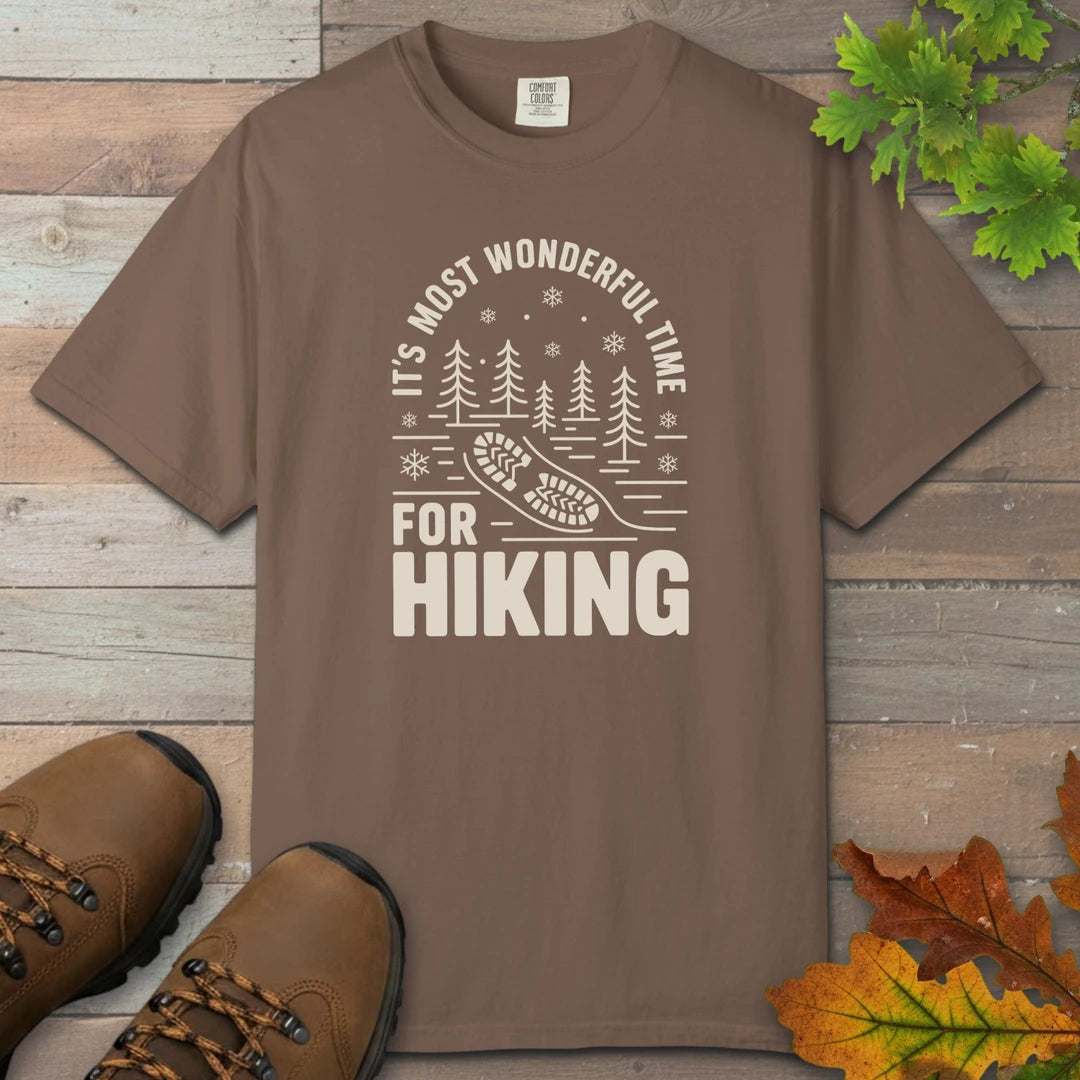Its Most Wonderful Time For Hiking T-Shirt