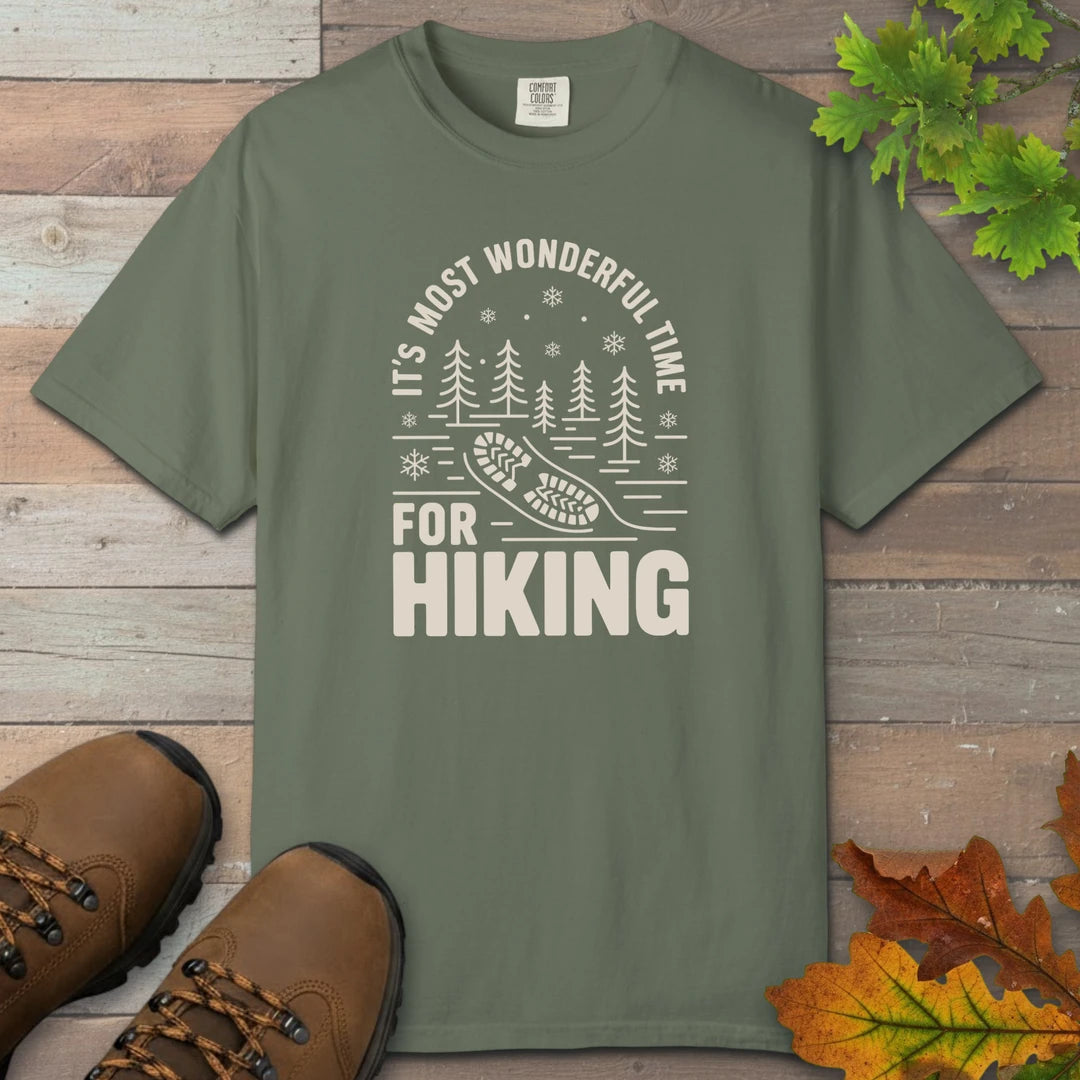 Its Most Wonderful Time For Hiking T-Shirt