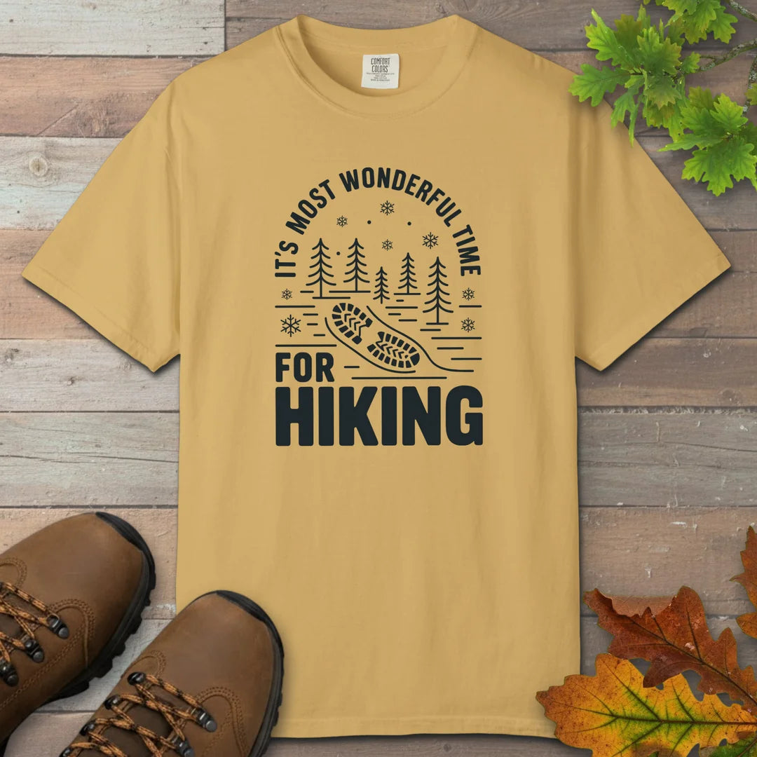 Its Most Wonderful Time For Hiking T-Shirt
