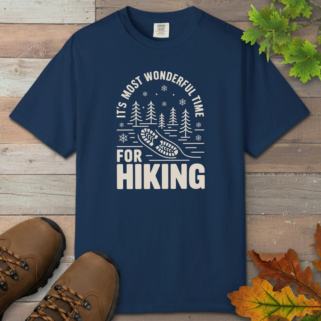 Its Most Wonderful Time For Hiking T-Shirt