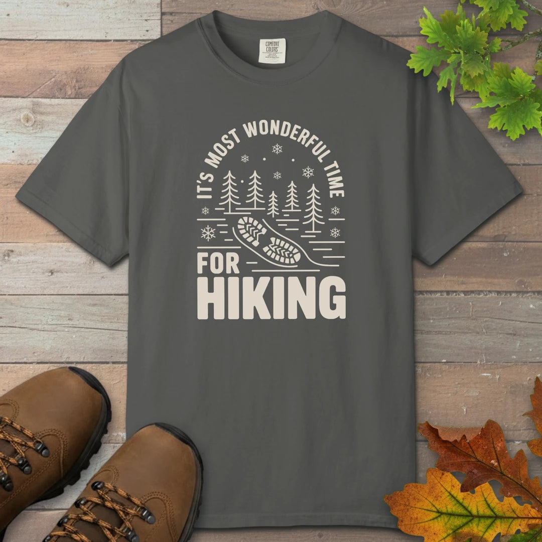 Its Most Wonderful Time For Hiking T-Shirt