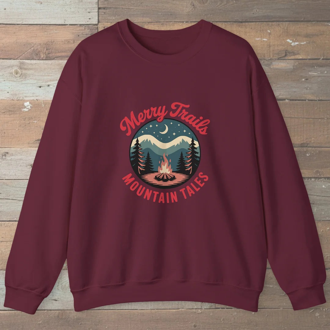 Merry Trails Mountain Tales Sweatshirt