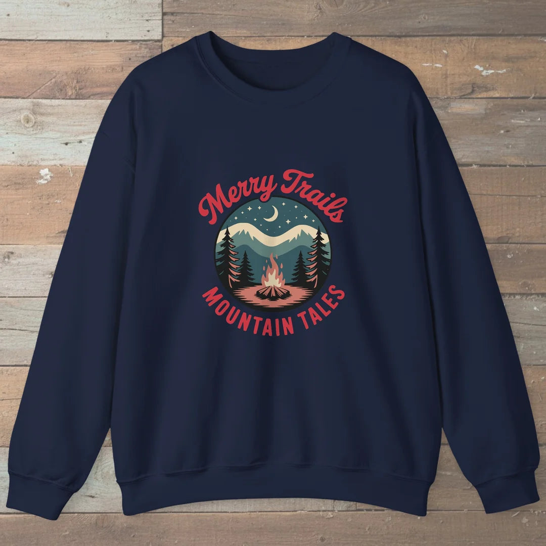 Merry Trails Mountain Tales Sweatshirt