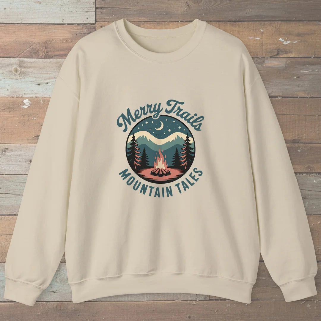 Merry Trails Mountain Tales Sweatshirt