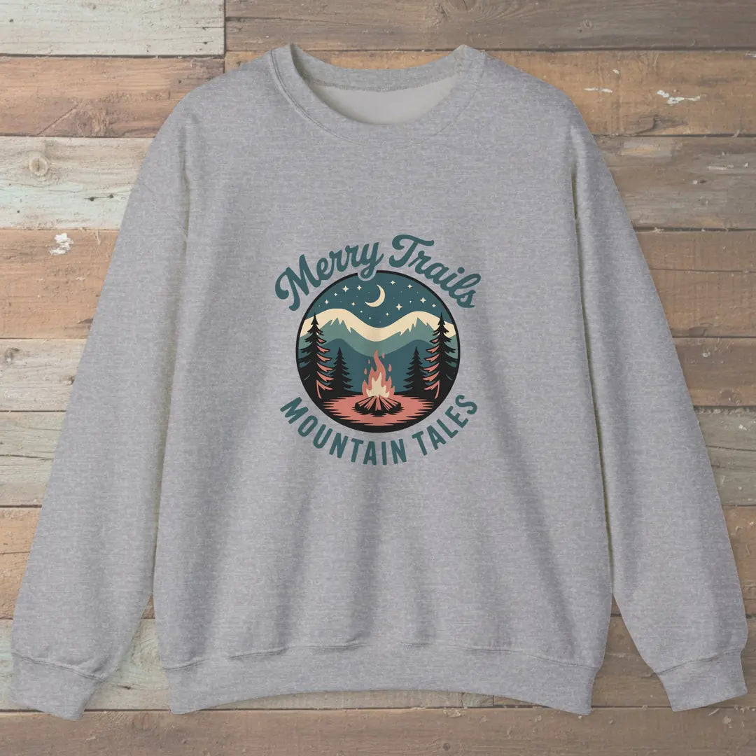 Merry Trails Mountain Tales Sweatshirt