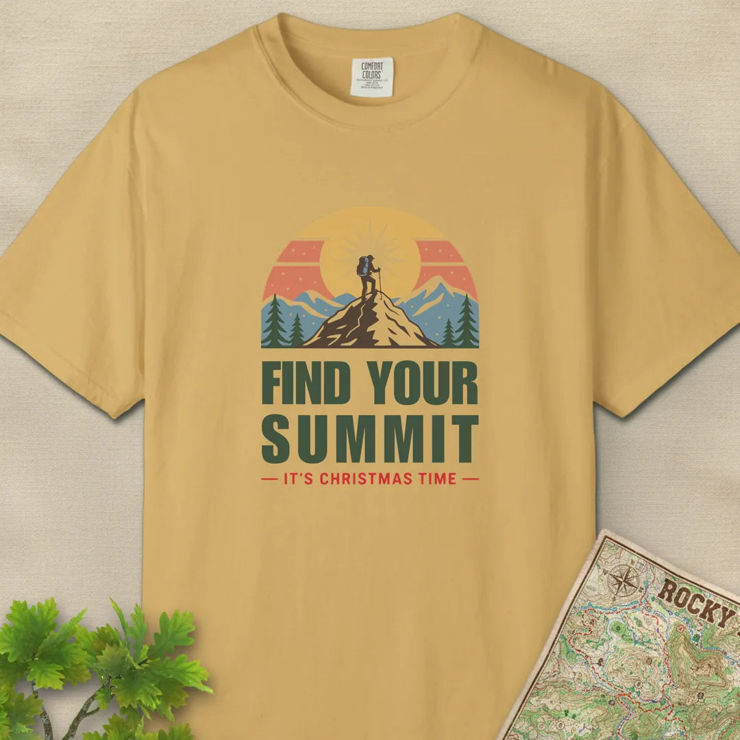 Find Your Summit Its Christmas Time T-Shirt
