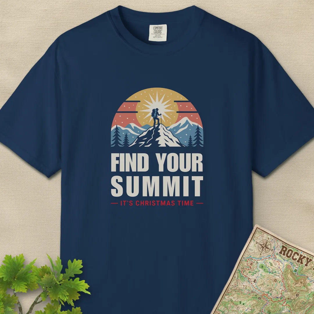 Find Your Summit Its Christmas Time T-Shirt