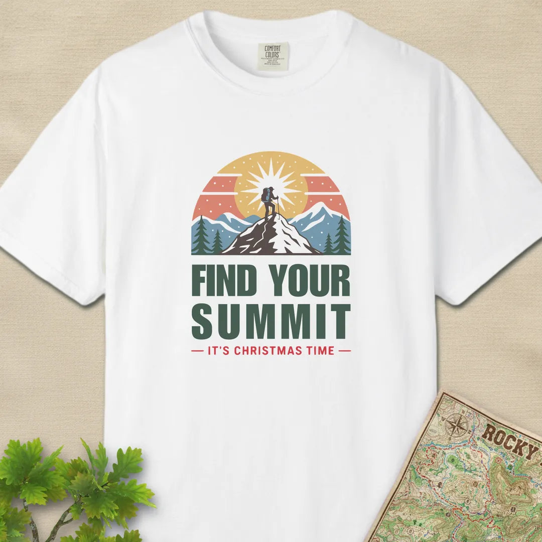 Find Your Summit Its Christmas Time T-Shirt