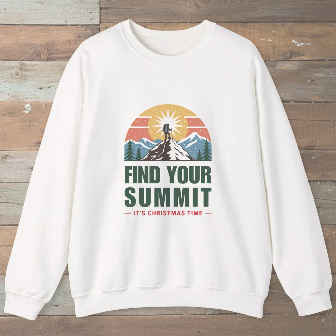 Find Your Summit It's Christmas Time Sweatshirt