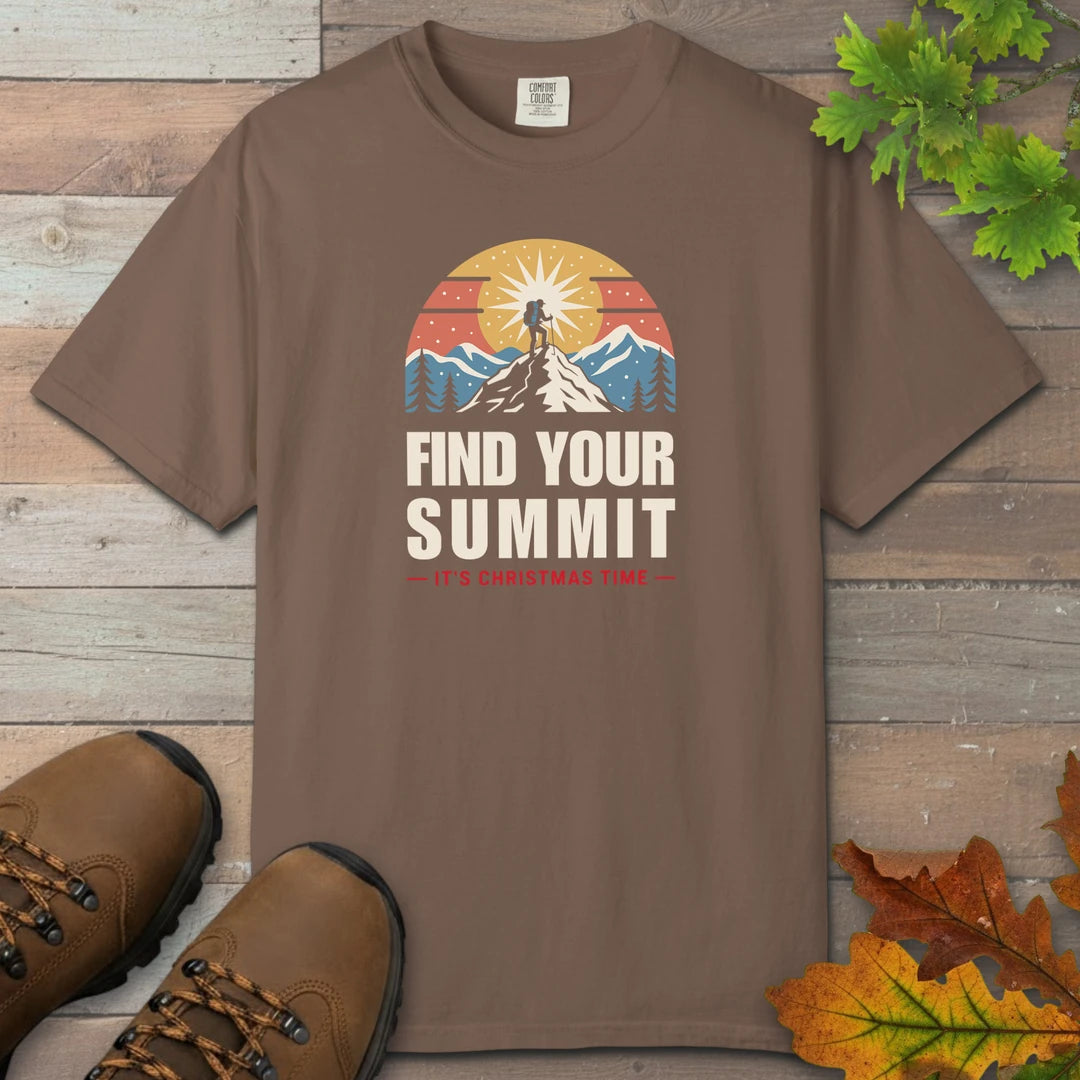 Find Your Summit Its Christmas Time T-Shirt