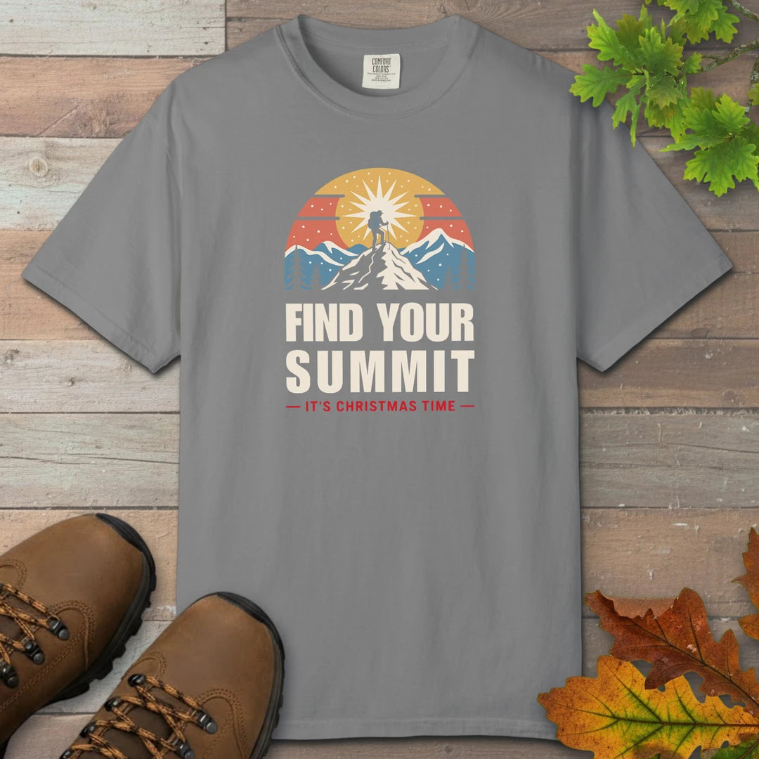 Find Your Summit Its Christmas Time T-Shirt