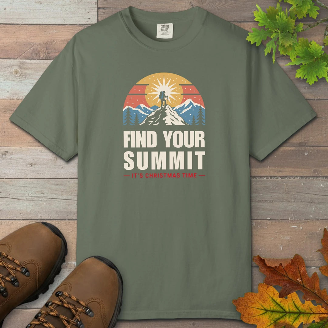 Find Your Summit Its Christmas Time T-Shirt