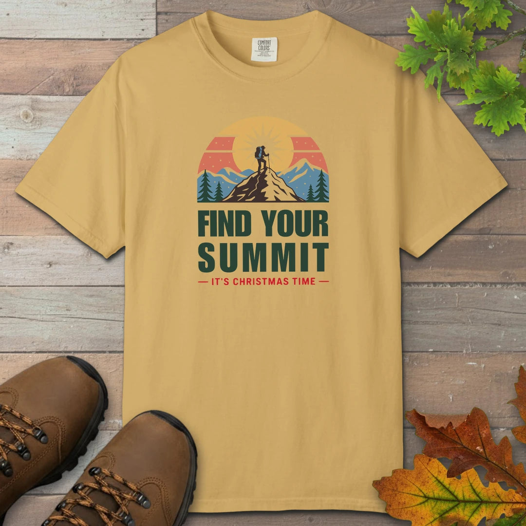 Find Your Summit Its Christmas Time T-Shirt