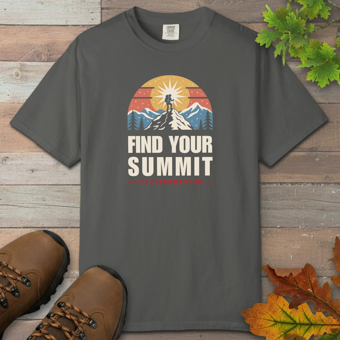 Find Your Summit Its Christmas Time T-Shirt