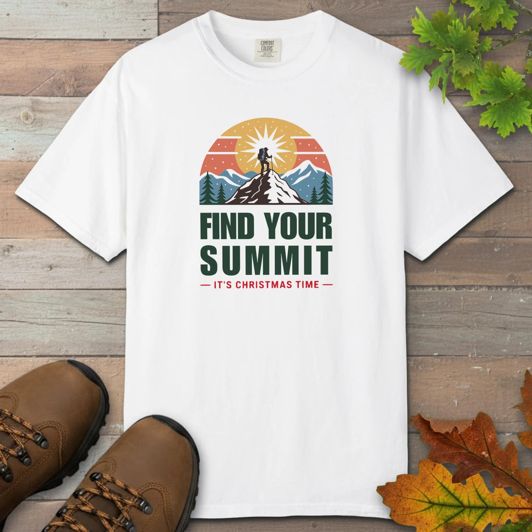 Find Your Summit Its Christmas Time T-Shirt
