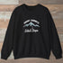 Snowy Summits Silent Steps Sweatshirt Black Outdoor Nature Tee