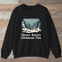 Nature Knows Christmas Too Sweatshirt Black Outdoor Nature Tee