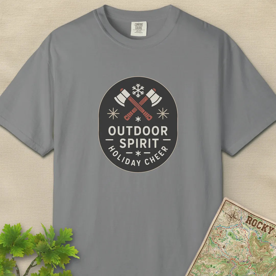 Outdoor Spirit Holiday Cheer T-Shirt