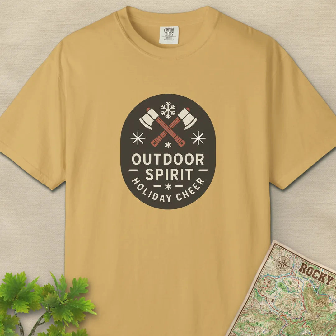 Outdoor Spirit Holiday Cheer T-Shirt