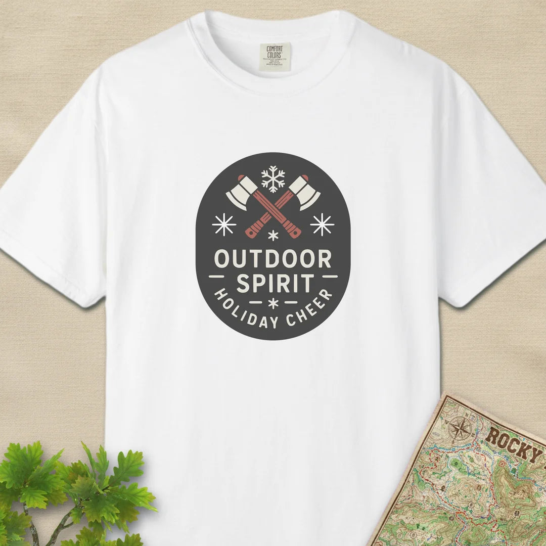 Outdoor Spirit Holiday Cheer T-Shirt
