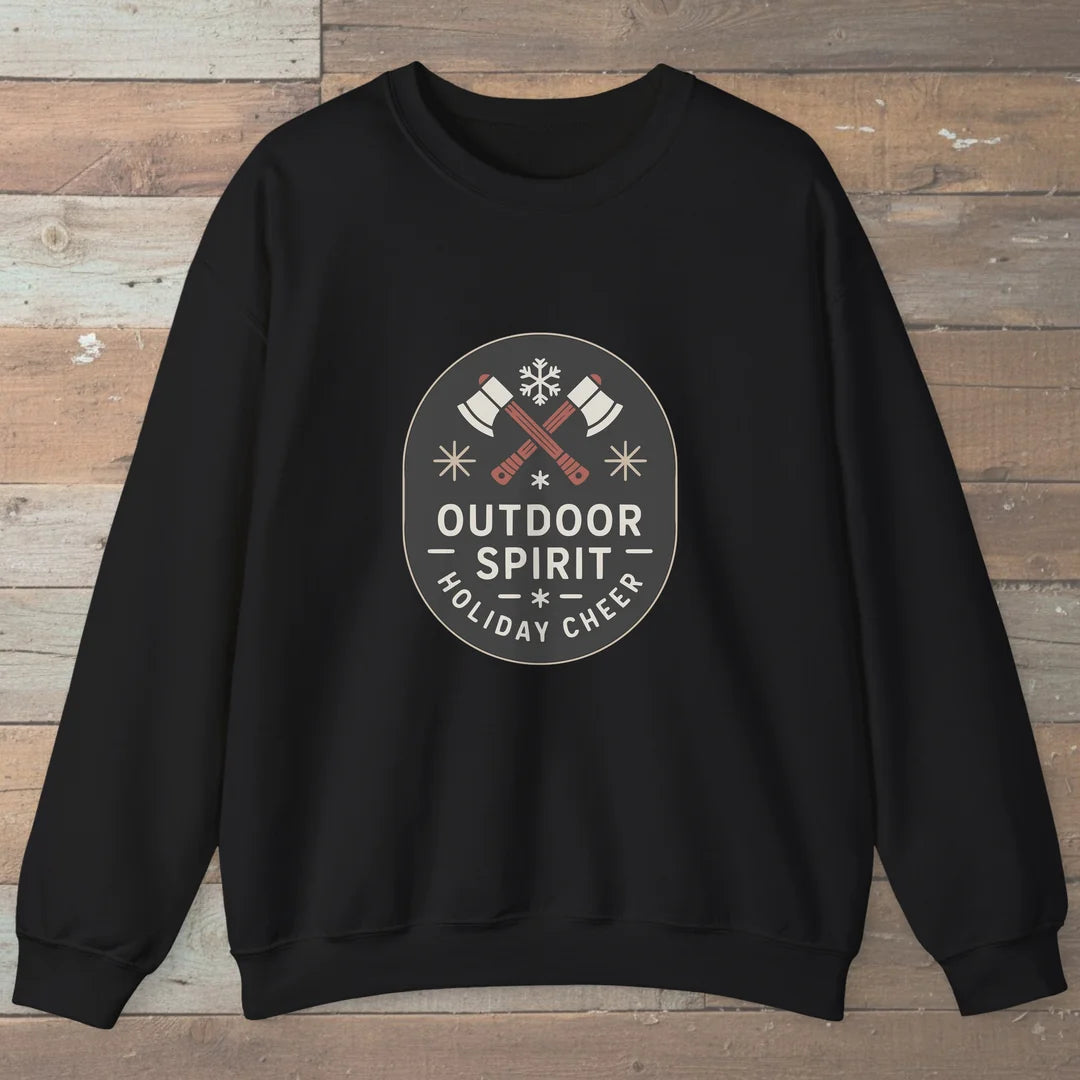 Outdoor Spirit Holiday Cheer Sweatshirt