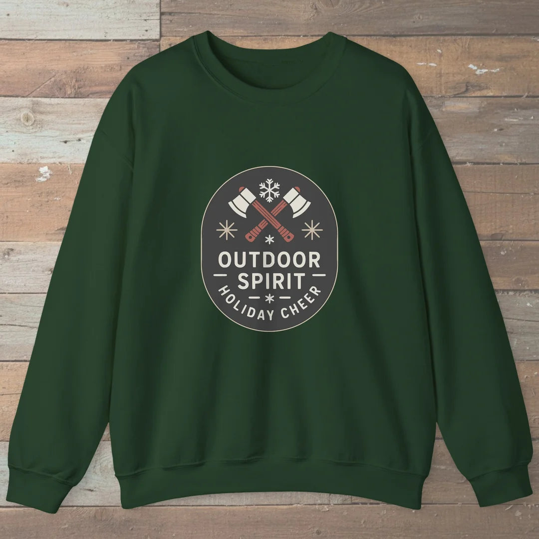 Outdoor Spirit Holiday Cheer Sweatshirt