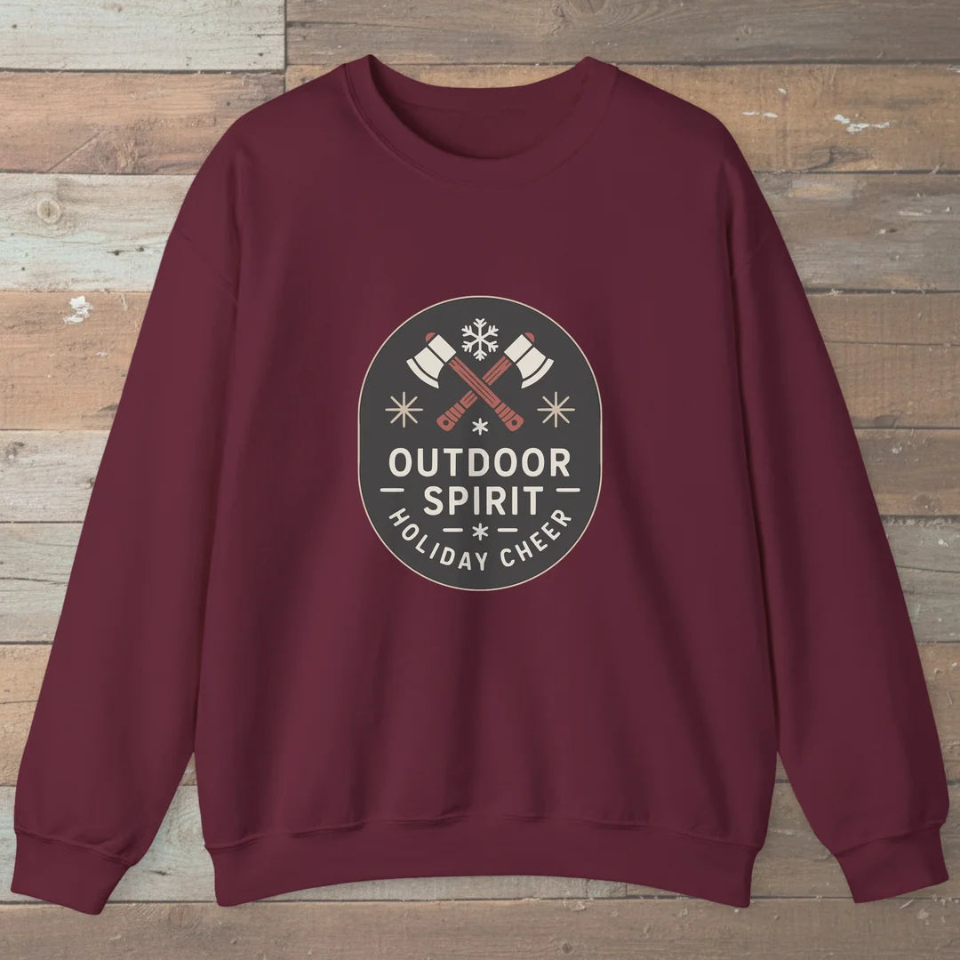 Outdoor Spirit Holiday Cheer Sweatshirt