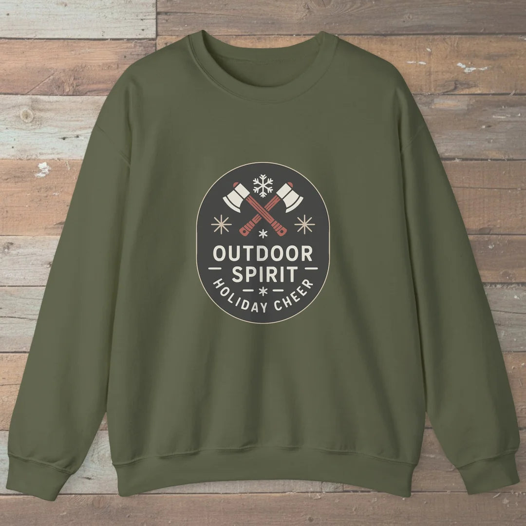 Outdoor Spirit Holiday Cheer Sweatshirt