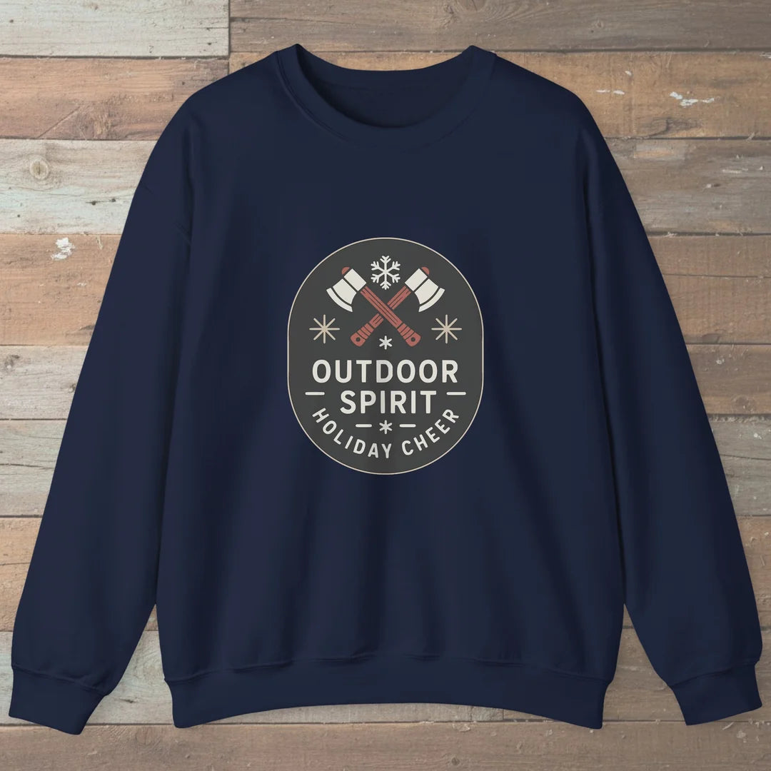 Outdoor Spirit Holiday Cheer Sweatshirt