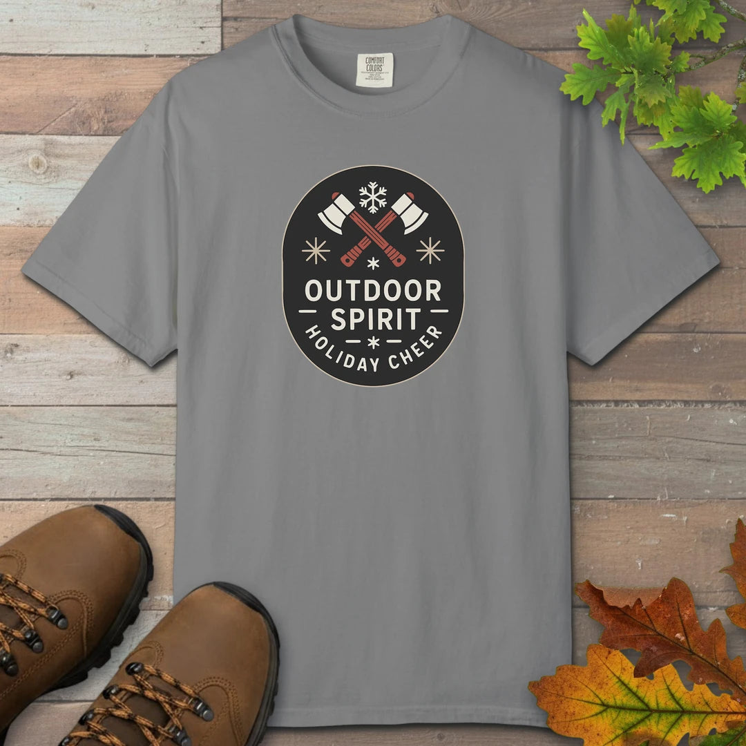 Outdoor Spirit Holiday Cheer T-Shirt