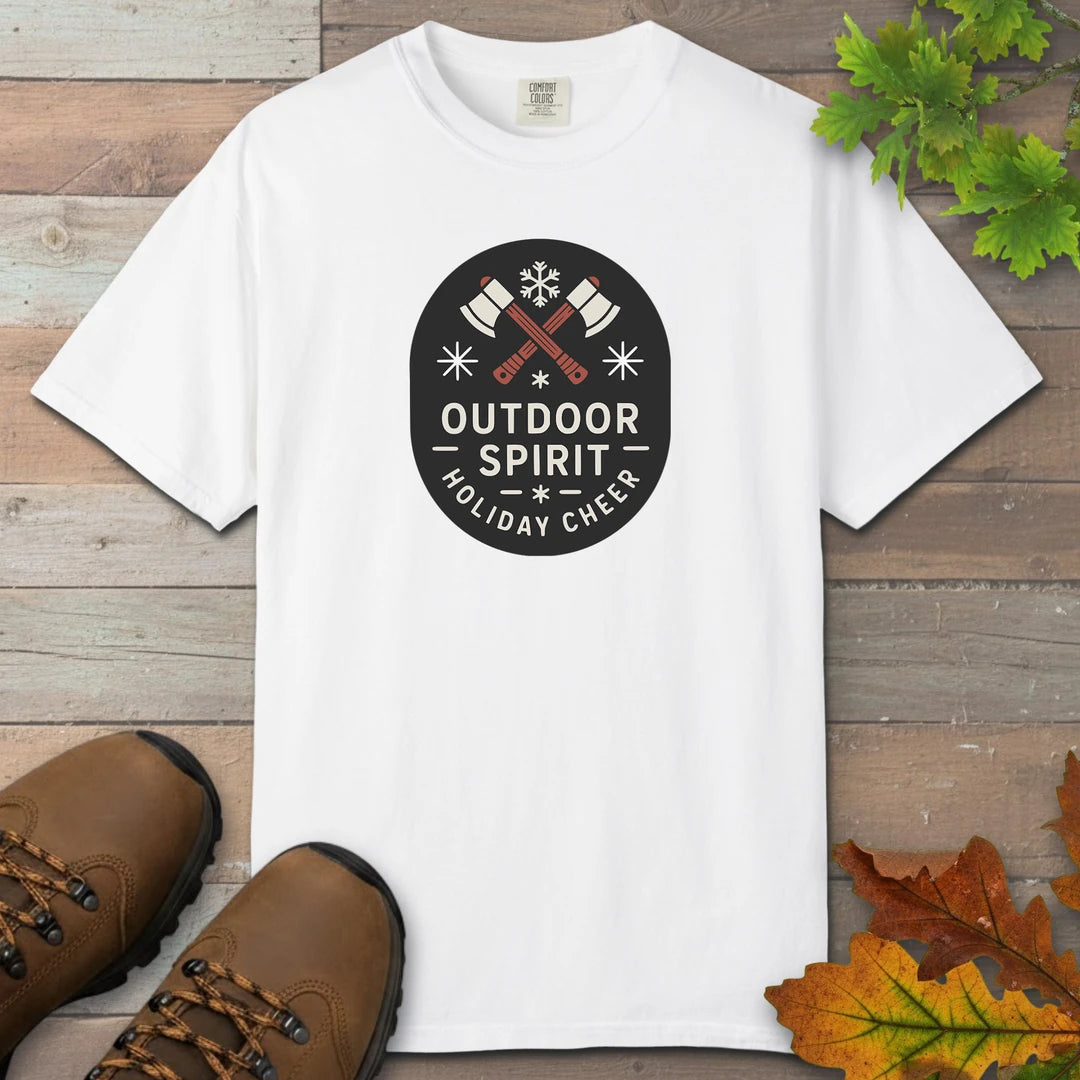 Outdoor Spirit Holiday Cheer T-Shirt
