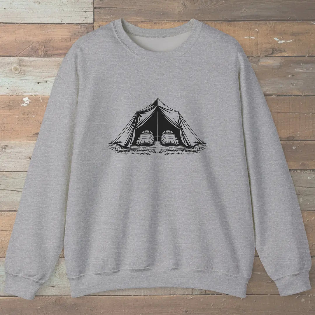 Cozy Camp Tent Twin Sleeping Bags Sweatshirt