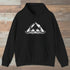 Cozy Camp Tent Twin Sleeping Bags Hoodie Black Outdoor Nature Tee