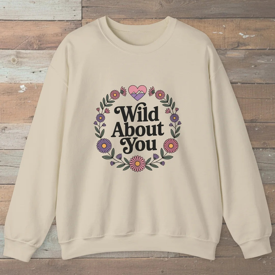 Wild About You Trail Love Sweatshirt