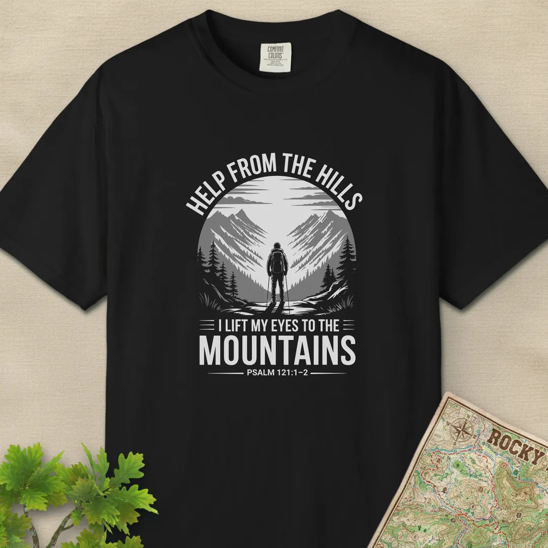 Help From The Hills Mountains T-Shirt