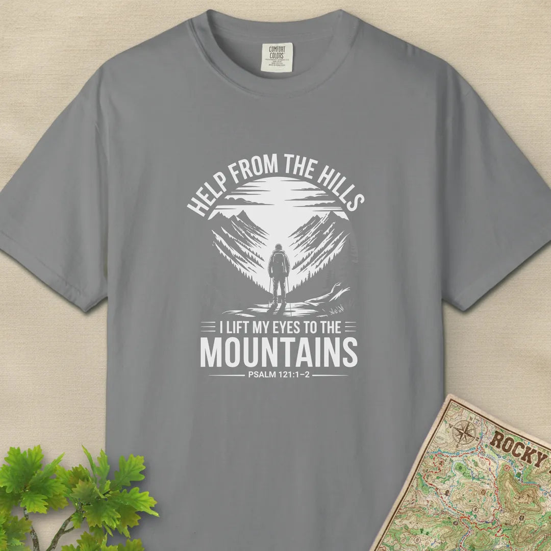 Help From The Hills Mountains T-Shirt
