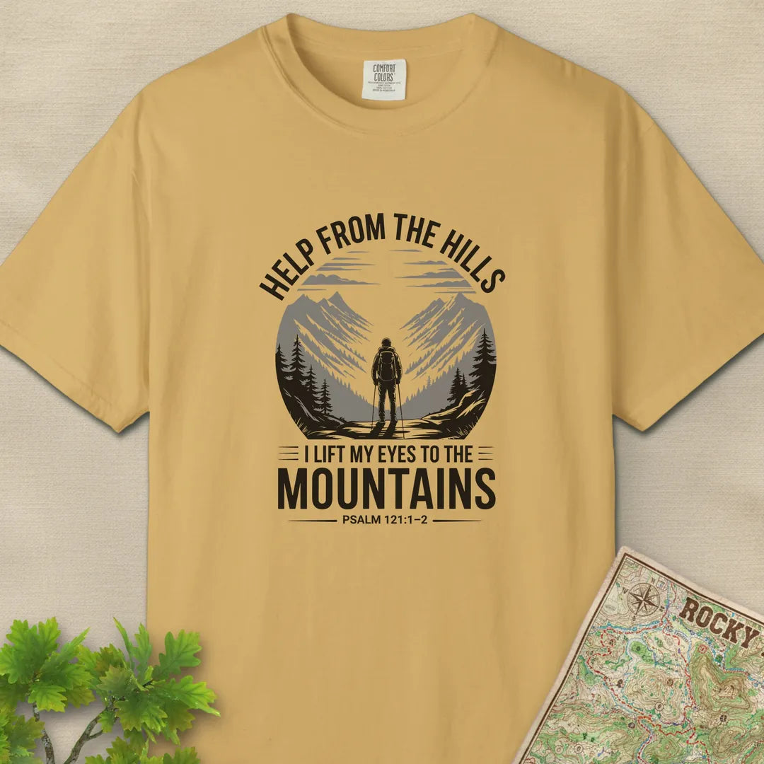Help From The Hills Mountains T-Shirt