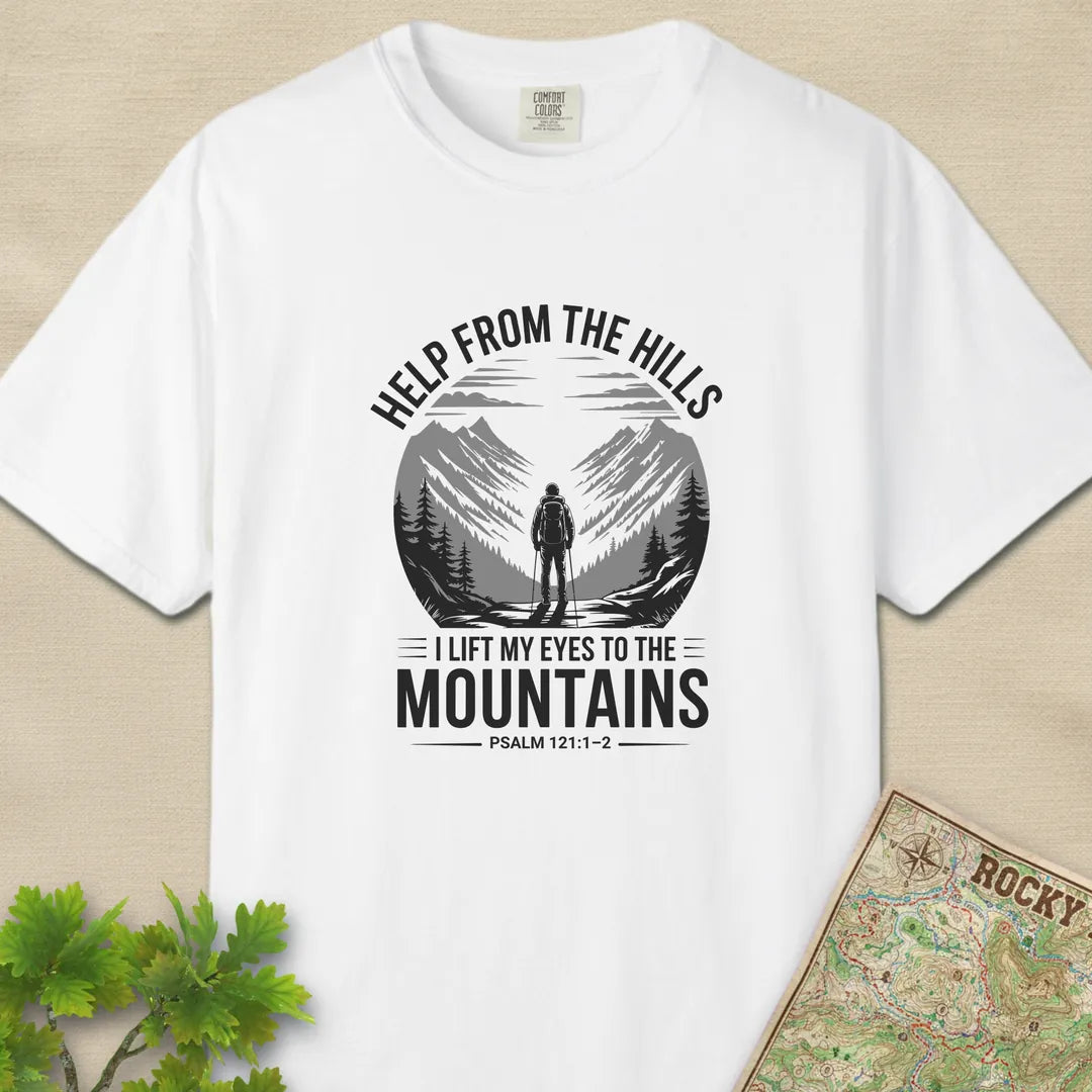 Help From The Hills Mountains T-Shirt