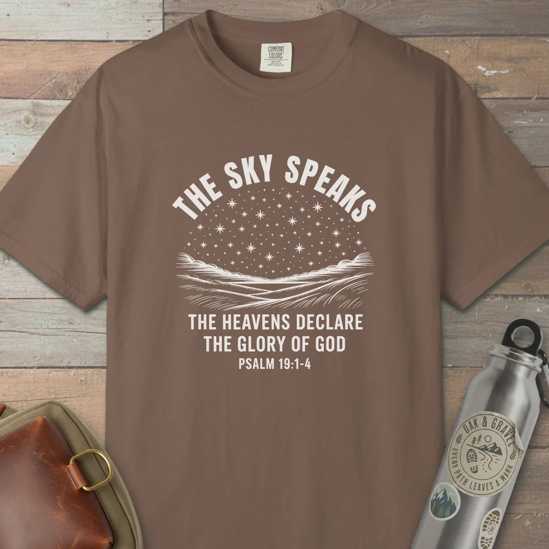 The Sky Speaks Trail Faith T-Shirt
