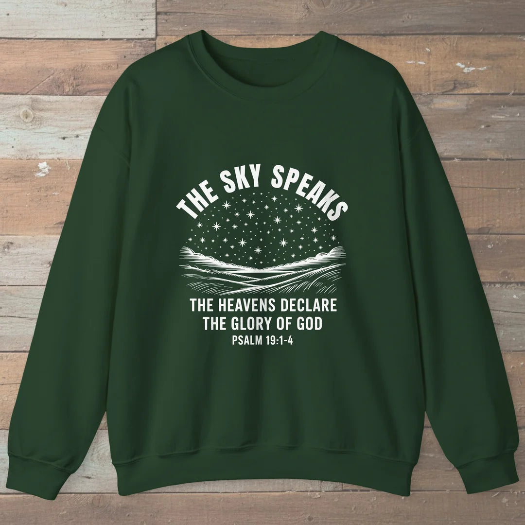 The Sky Speaks Trail Faith Sweatshirt