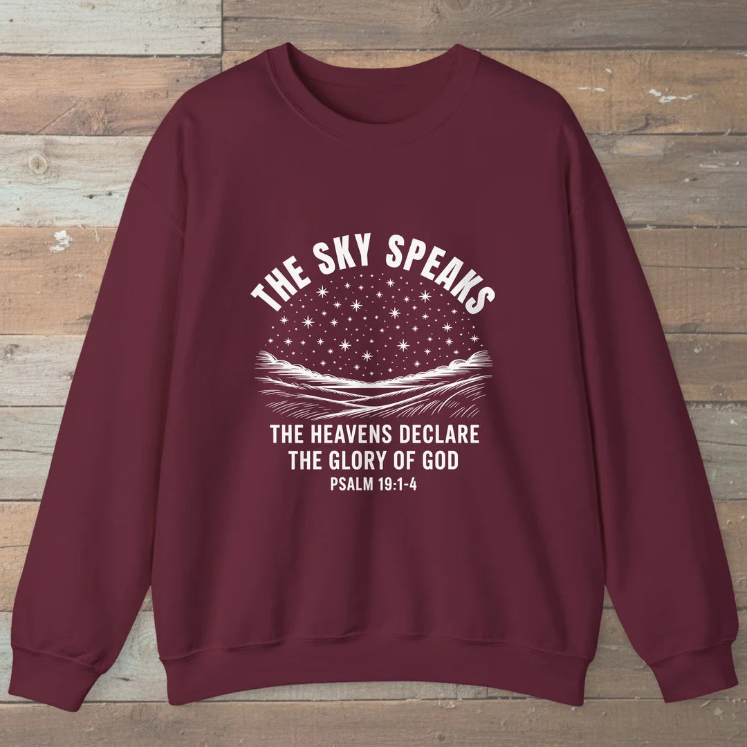 The Sky Speaks Trail Faith Sweatshirt