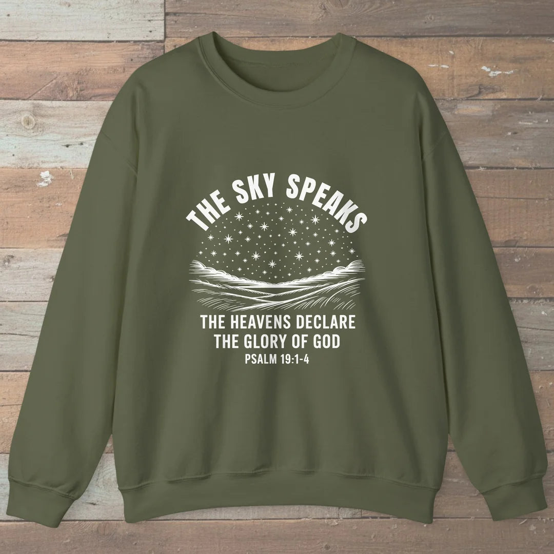 The Sky Speaks Trail Faith Sweatshirt