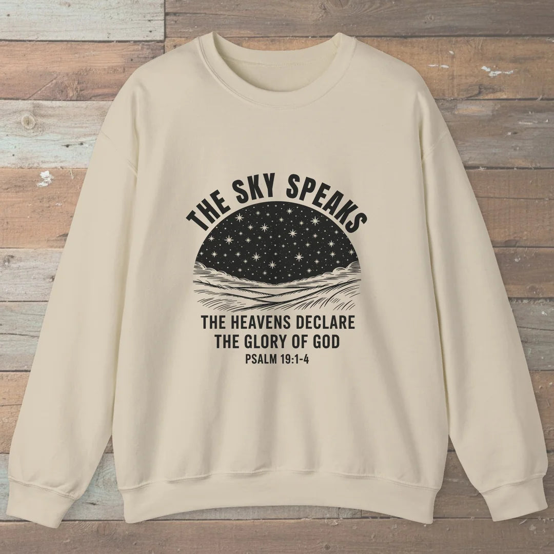 The Sky Speaks Trail Faith Sweatshirt