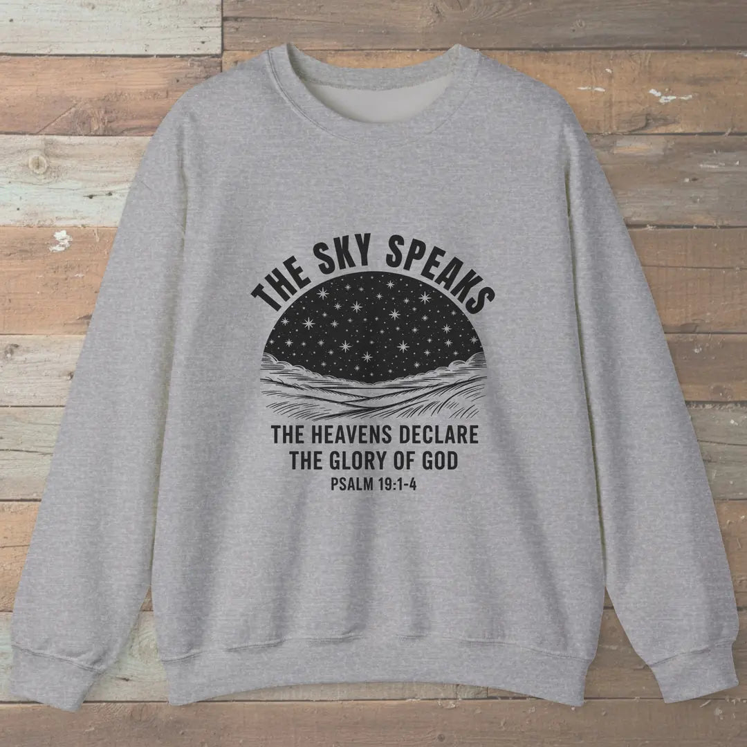 The Sky Speaks Trail Faith Sweatshirt