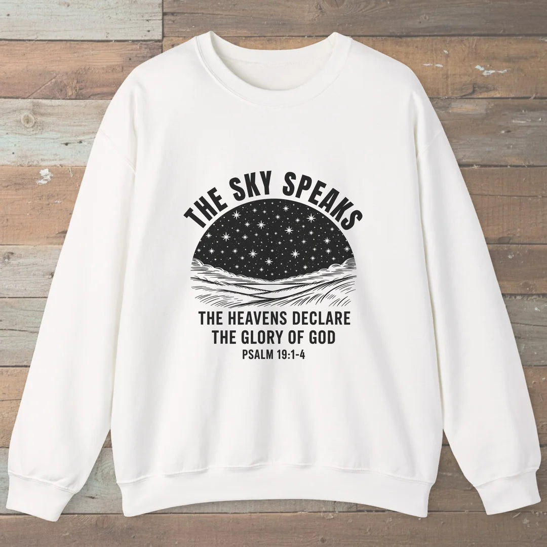 The Sky Speaks Trail Faith Sweatshirt