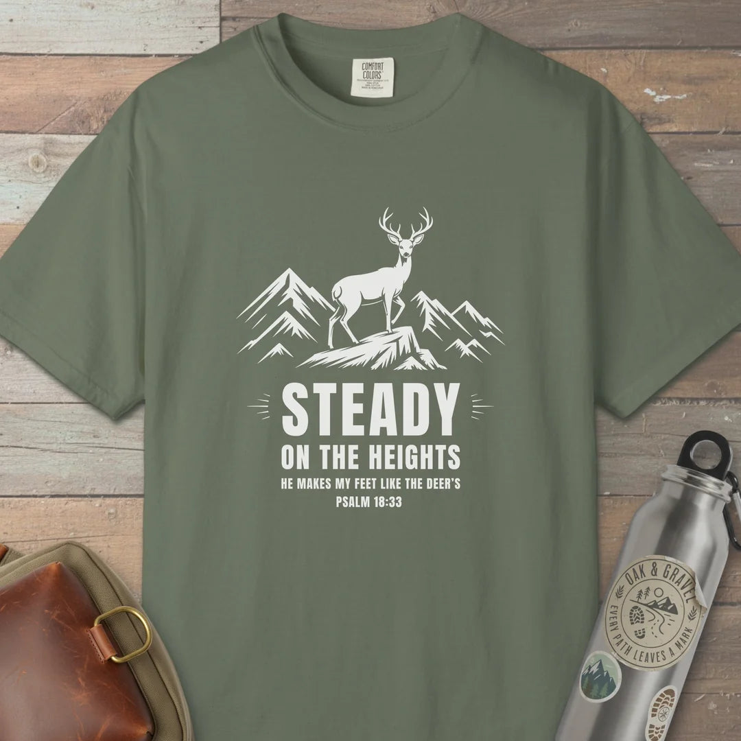 Steady On The Heights T-Shirt