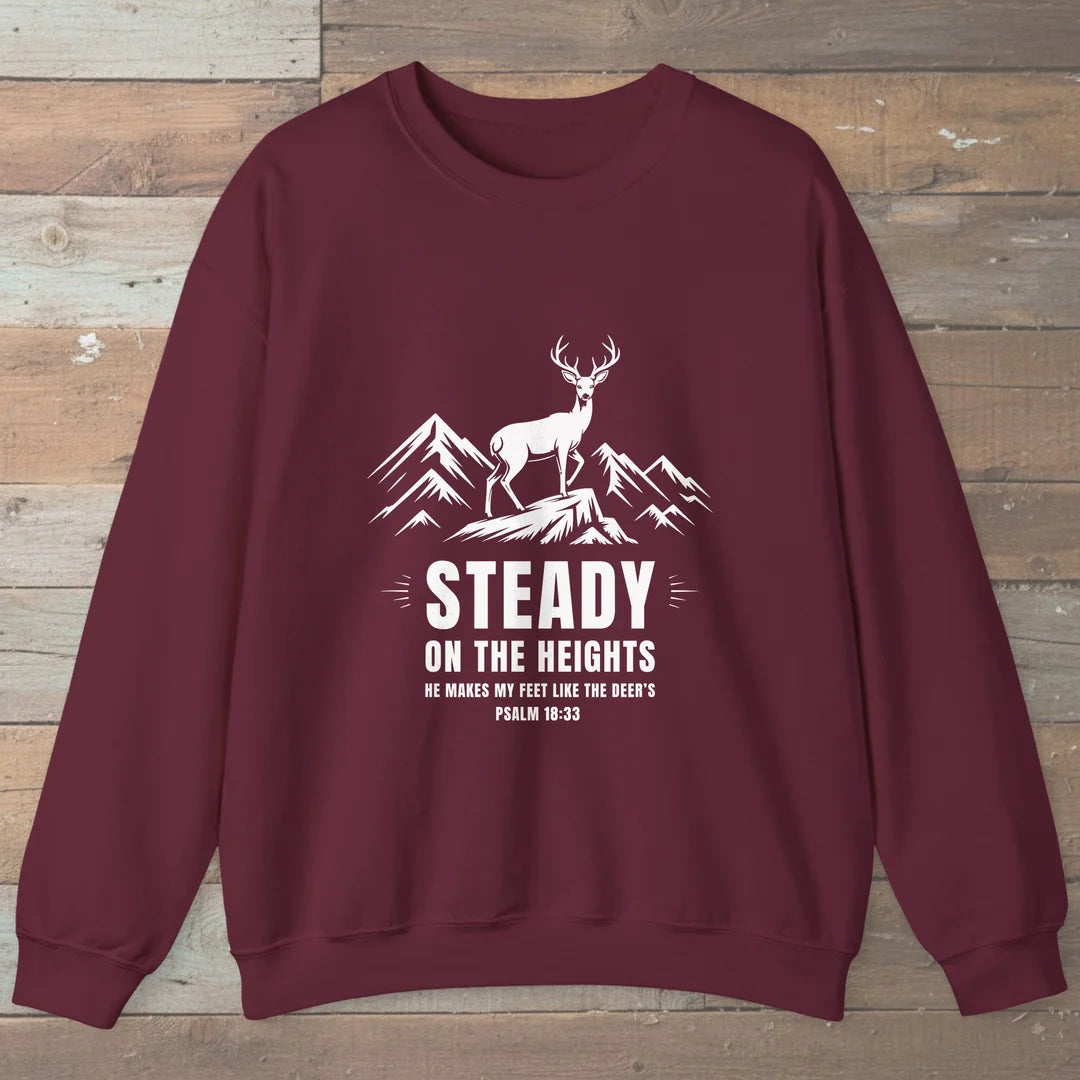 Steady On The Heights Sweatshirt