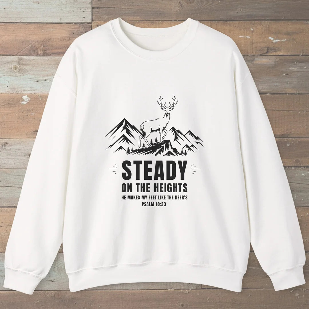 Steady On The Heights Sweatshirt