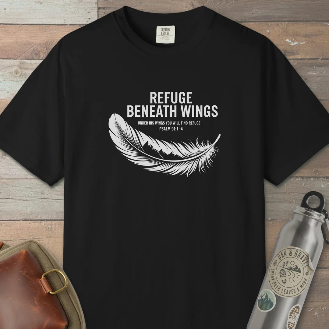 Refuge Beneath Wings T-Shirt